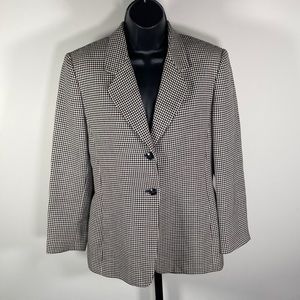 Talbot Petite Houndstooth Blazer
